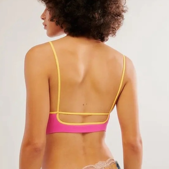 Free People Cecily Seamless Longline Bralette M/L NWOT - Picture 3 of 6
